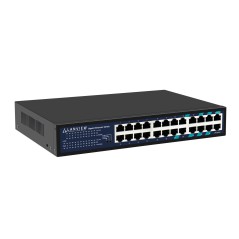 "Lanview Unmanaged 24-Port Full - Reliable High-Performance Networking Switch (LVN-1U-24PORT-1G)"